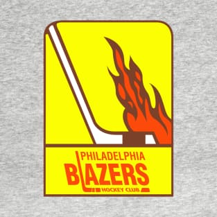 Retro Hockey - Philadelphia Blazers Hockey Team - WHA Seventies T-Shirt